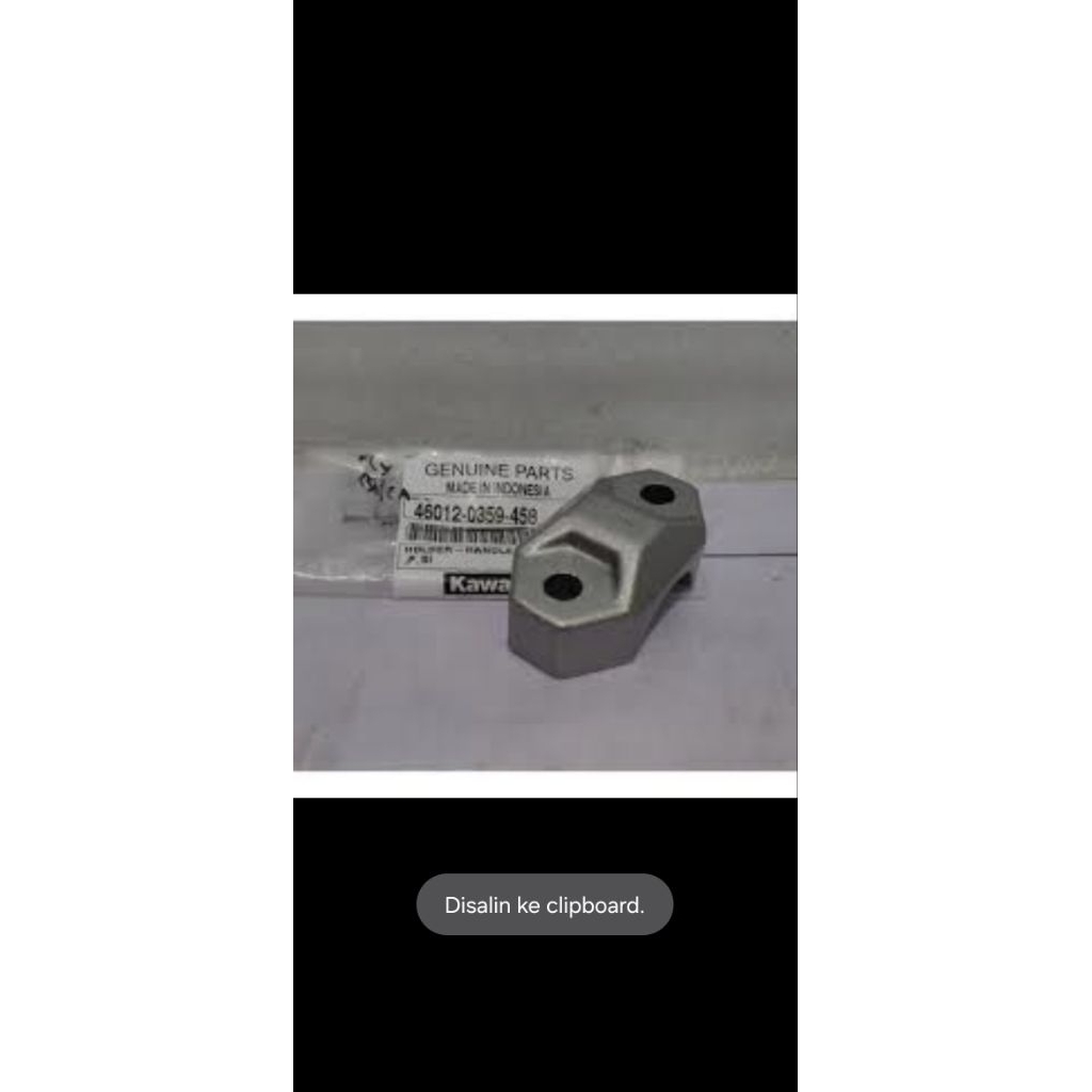 Jepitan stir kawasaki klx150BF se