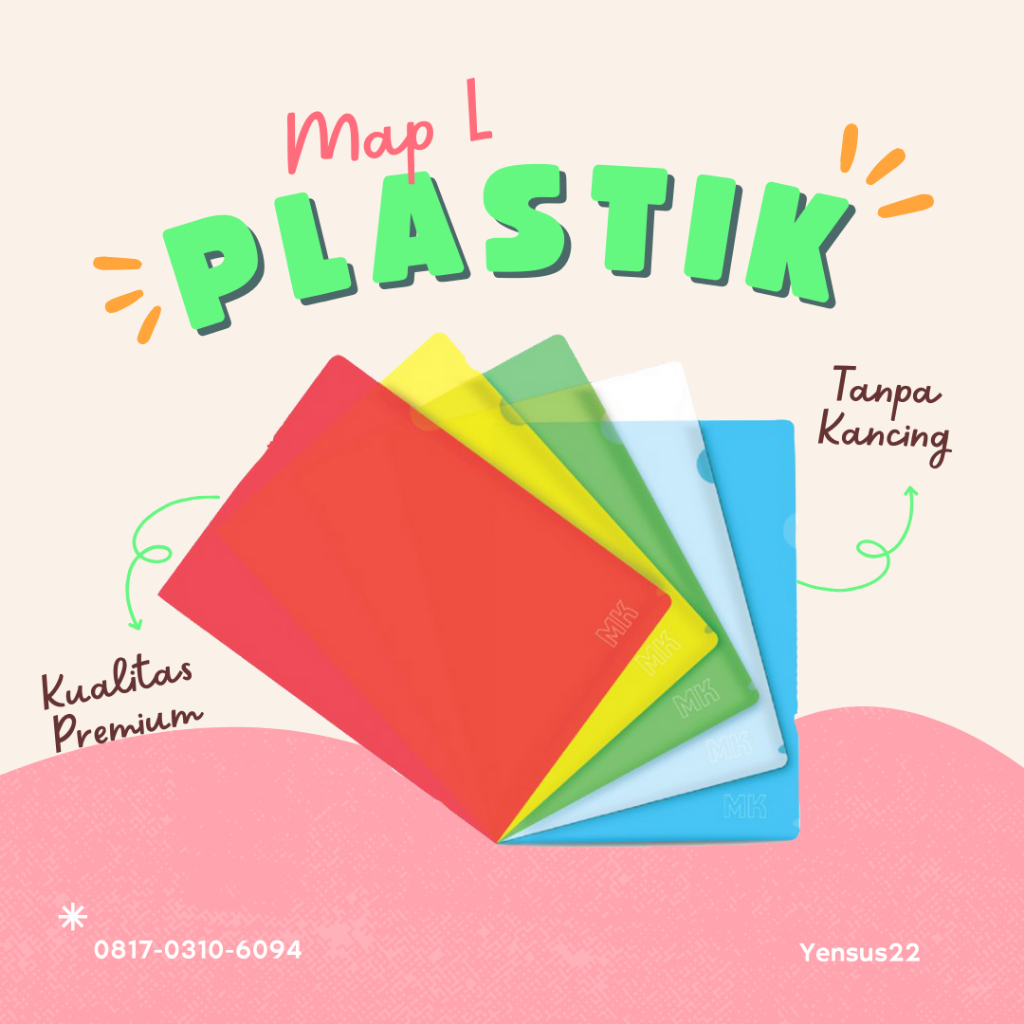 

Map L Bening F4 / Map Plastik Folio / Map Bening