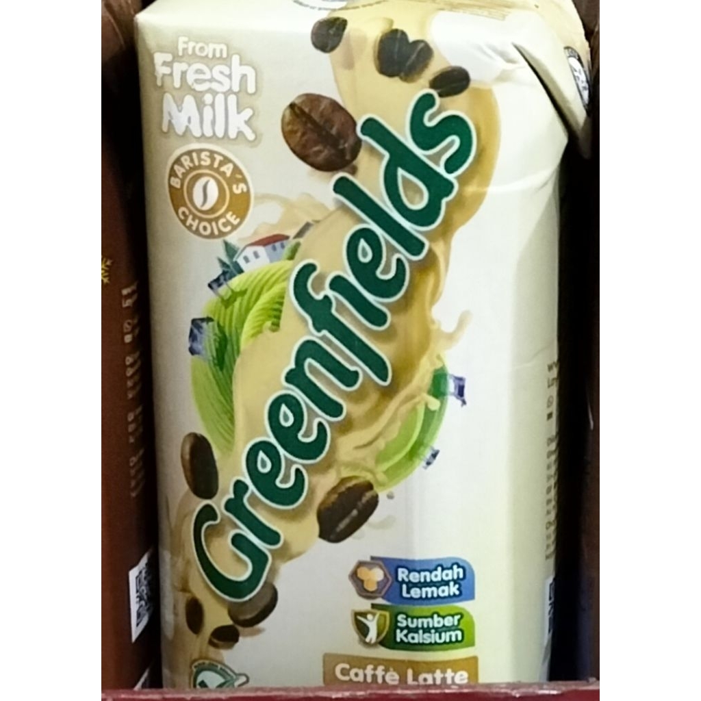 

susu greenfield caffe latte 200 ml