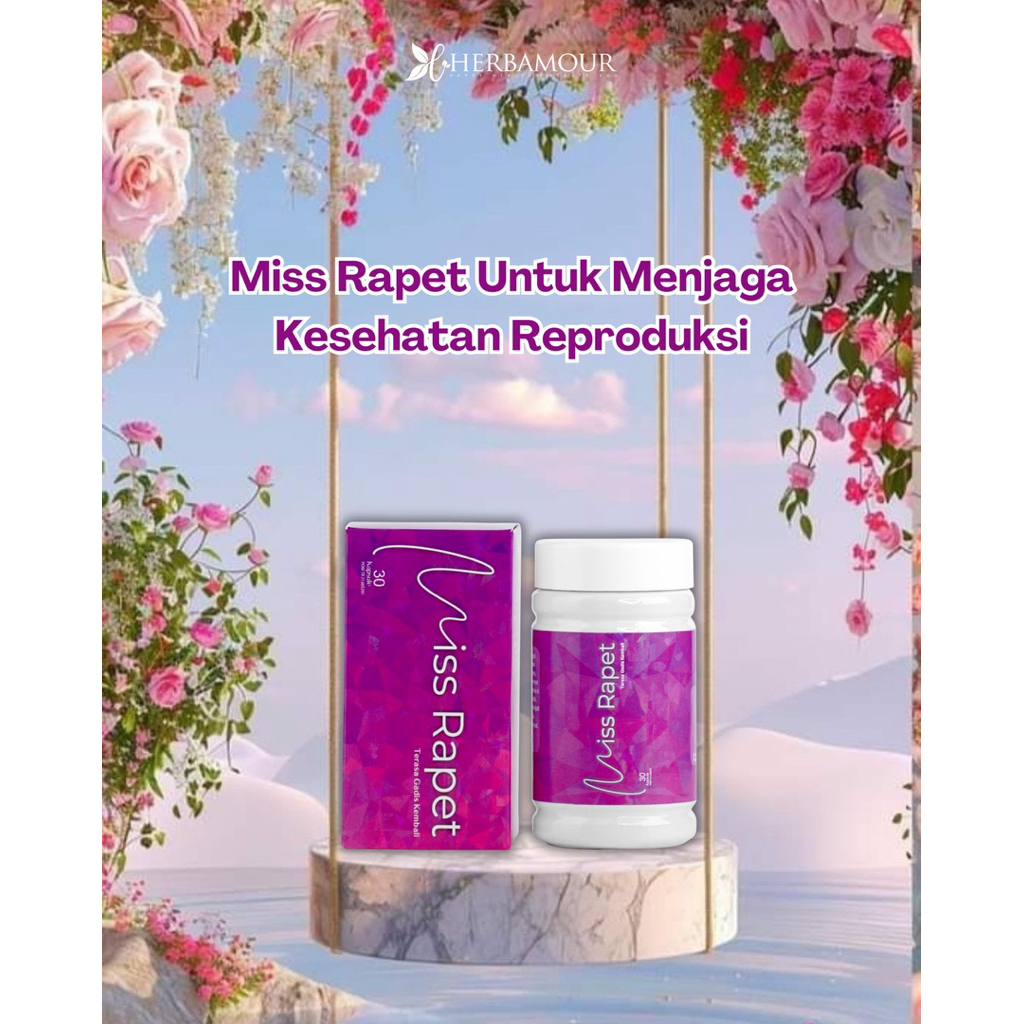 HERBALOV MISS RAPET | KEWANITAAN | MENGATASI KEPUTIHAN | MERAPATKAN VAGINA | MENINGKATKAN GAIRAH SEK