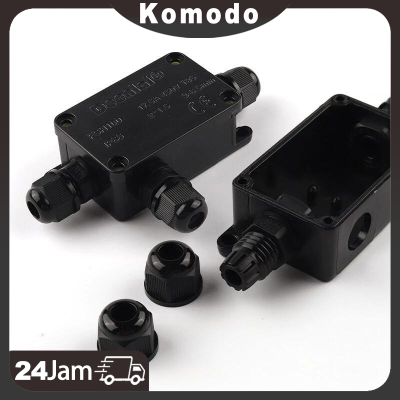 Konektor kabel kotak tahan air/junction box connector sambungan /ip66 anti air waterproof