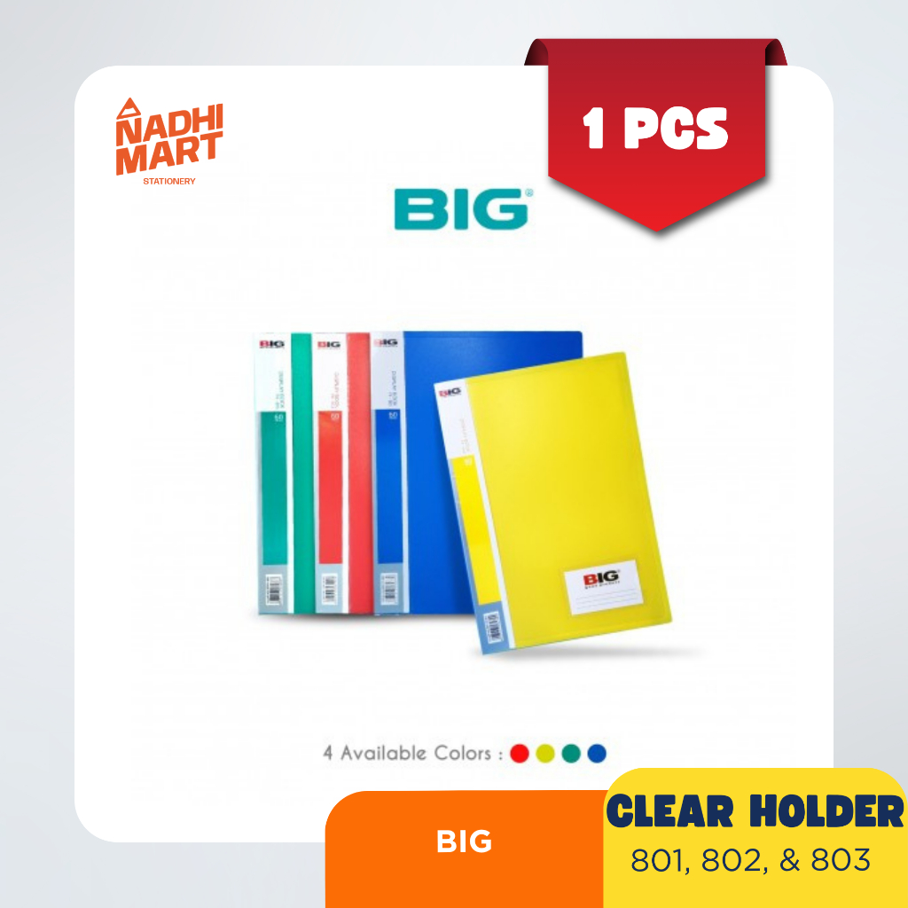 

BIG CLEAR HOLDER 60 POKET / BUSINESS FILE POLOS / DOKUMEN CLEAR HOLDER / MAP PLASTIK FOLIO / CH BIG F60 F4