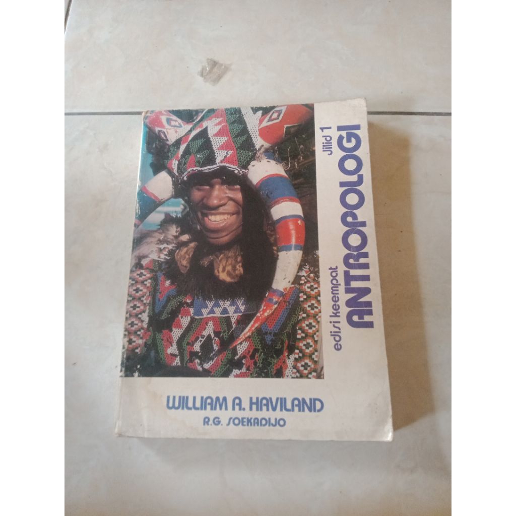 buku edisi keempat antropologi jilid 1- William A.haviland