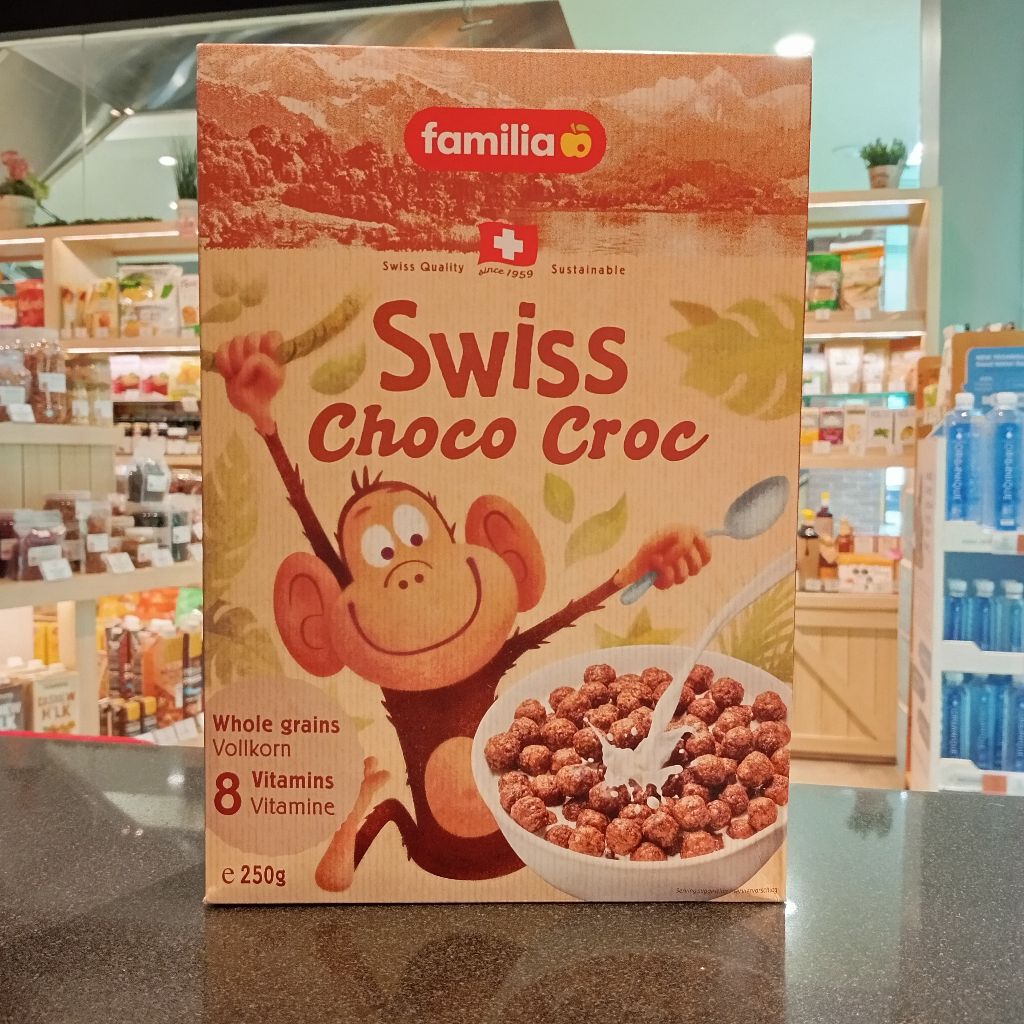 

Swiss Choco Croc Wholegrain by Familia 250g