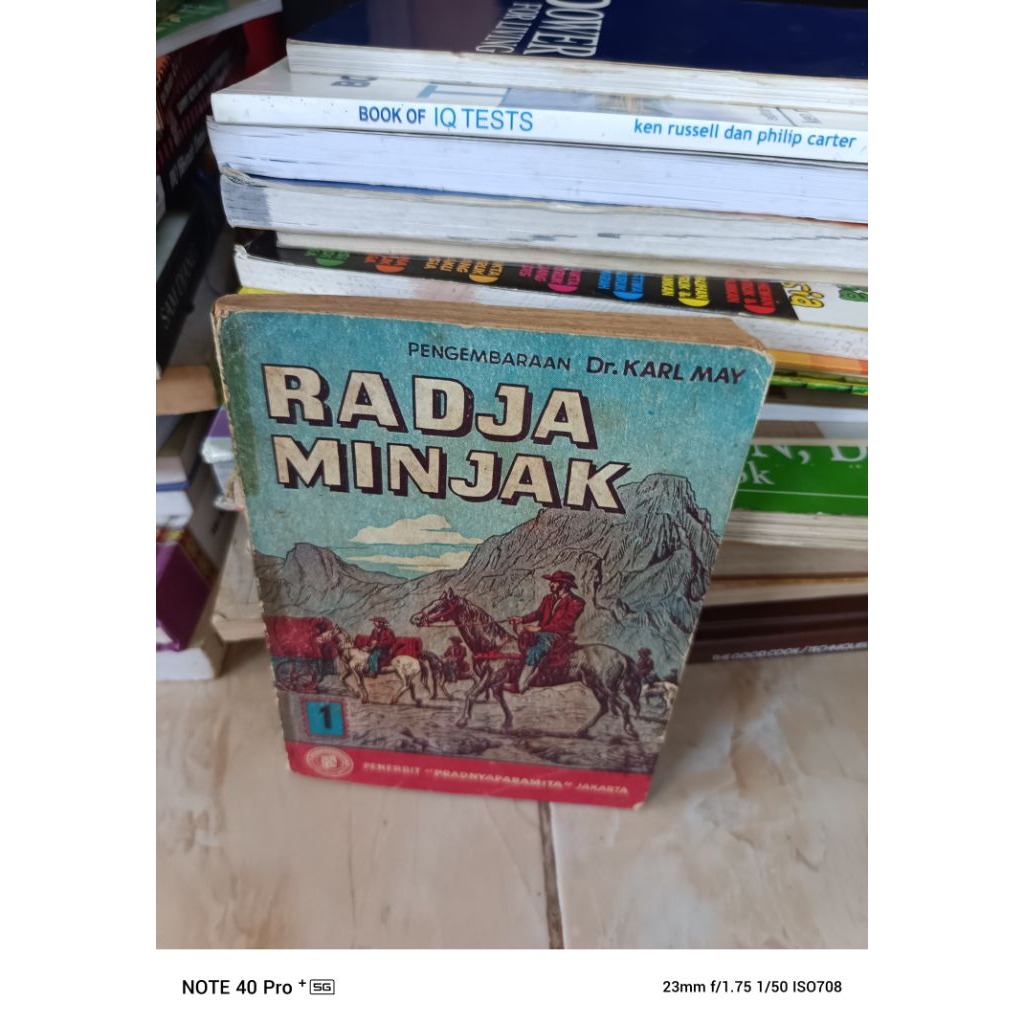 Novel Langka Radja Minjak By Karl May jilid 1 original preloved real