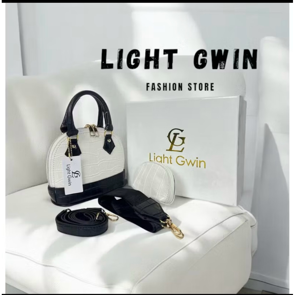 TAS SELEMPANG WANITA PREMIUM ALMA CROCO TERBARU/TAS WANITA SLINBAG