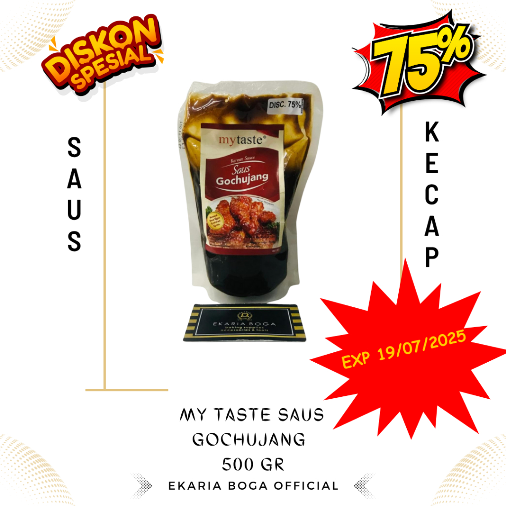 

SAUS | SAUS | MY TASTE GOCHUJANG 500 GR DISC 75%