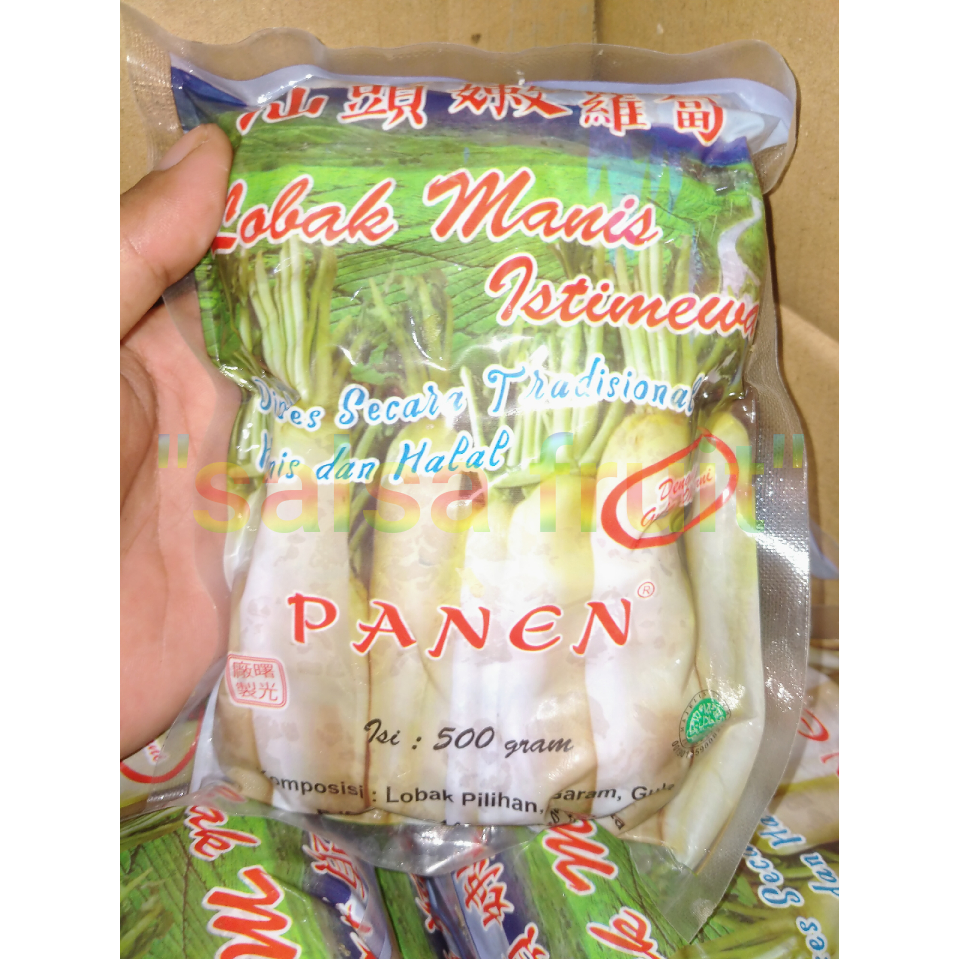 

Lobak Manis cap PANEN 500g (caipo manis) Halal