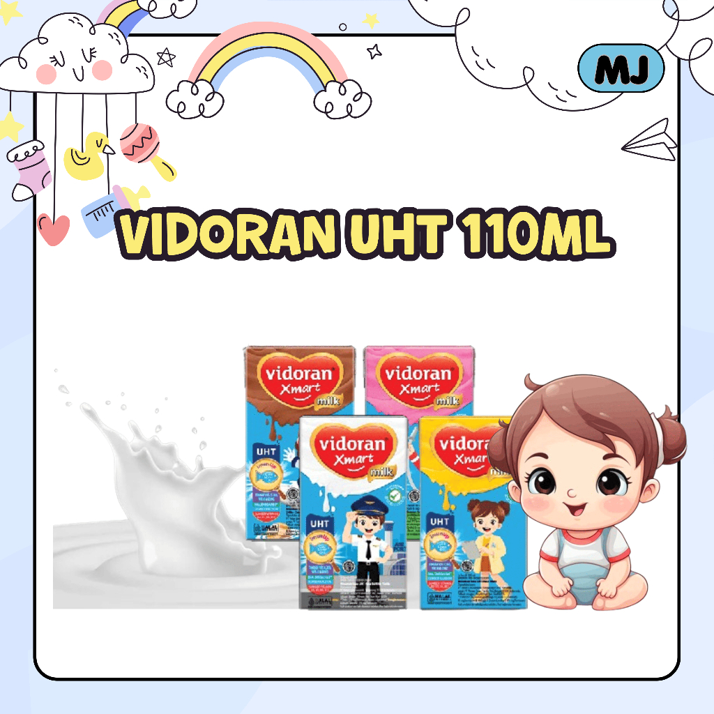 

VIDORAN UHT 110ML MADU/VANILA/COKLAT/STRAWBERRY