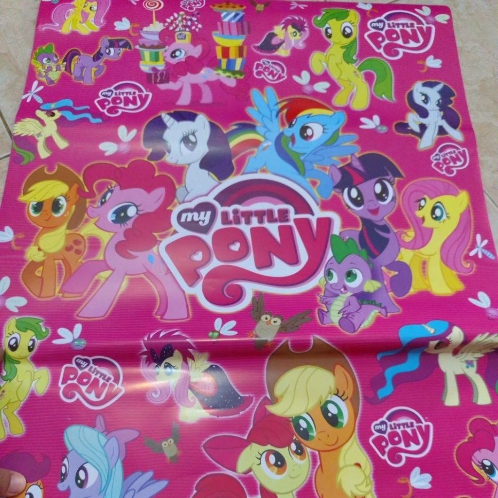 

kertas kado glossy my little pony