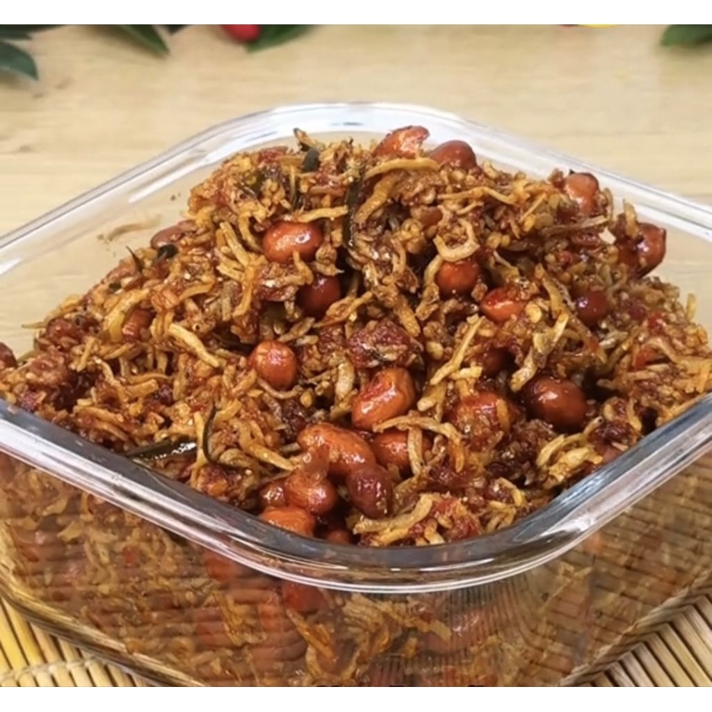

sambel teri kacang medan paling enak isi 125 gr
