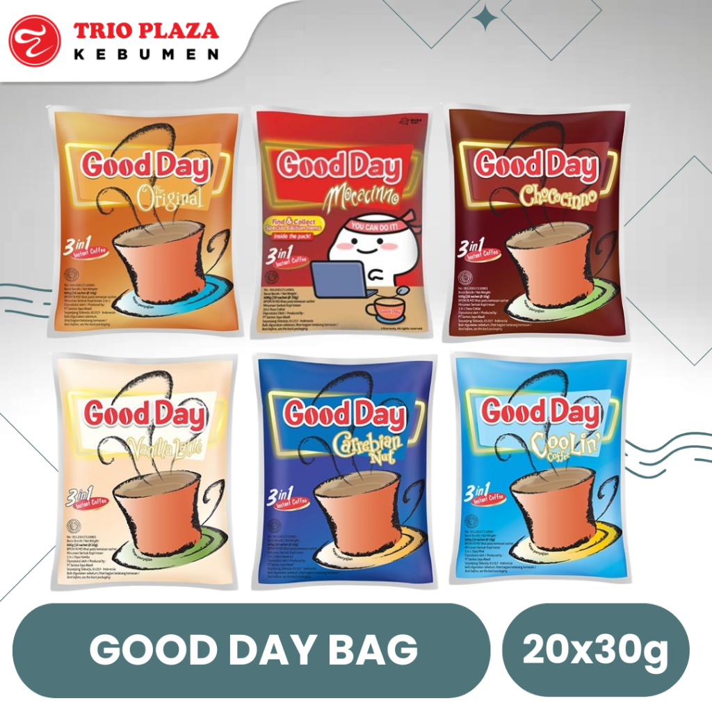 

GOOD DAY 30 X 20 GRAM ALL VARIAN