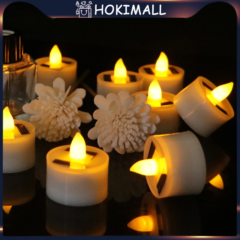 Lampu Lilin Tenaga Surya Mini Lampu Lilin Led/Api Bergoyang Lilin Tenaga Lampu Lilin/Tenaga Surya De