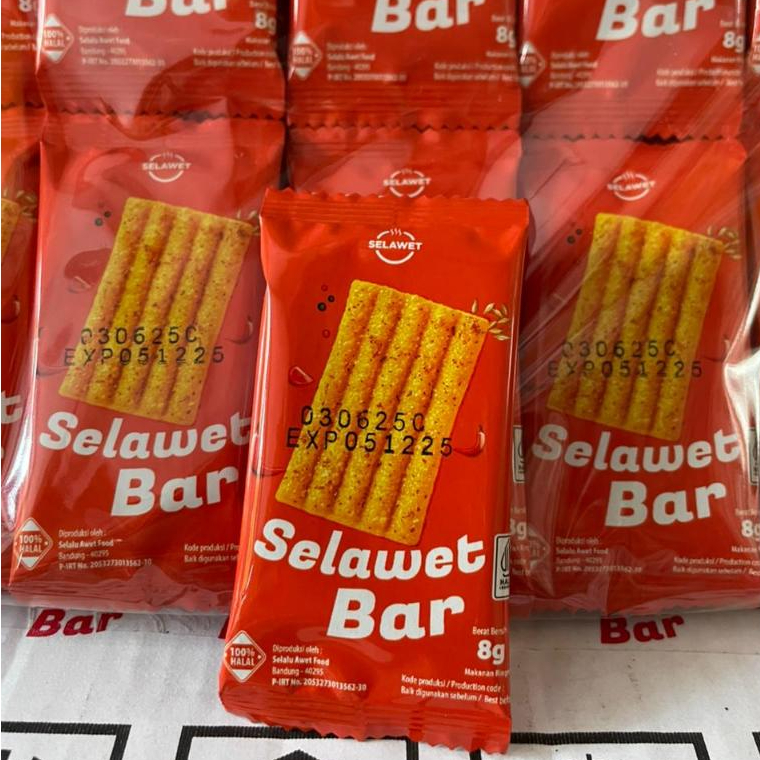 

SNACK VIRAL PROTEIN KEDELAI RASA AYAM BALADO SELAWET BAR (ISI 50 PCS)