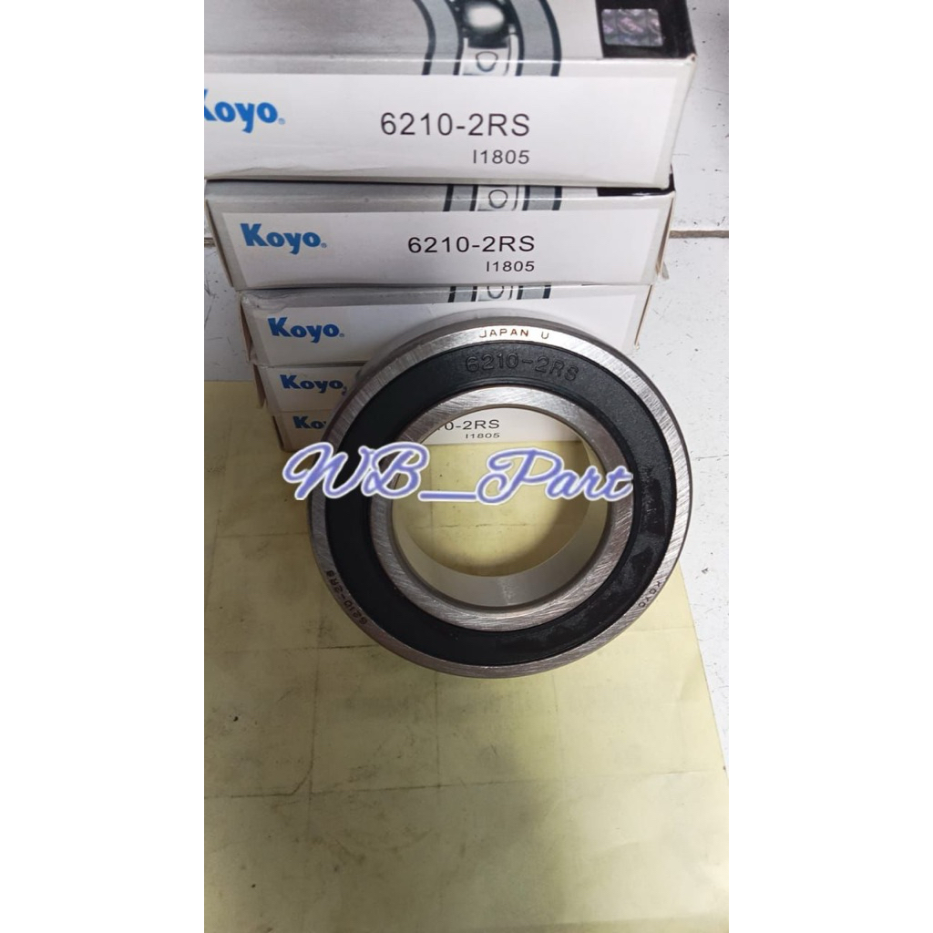 BEARING 6210-2RS KOYO LAHER 6210 2RS KOYO