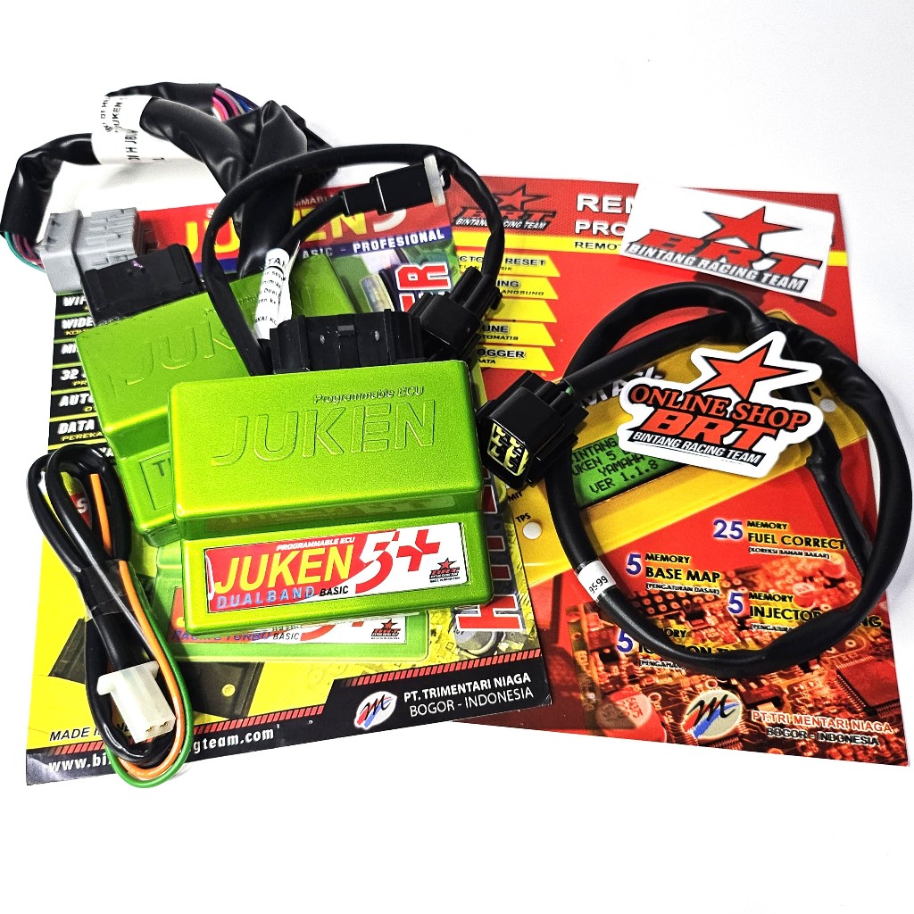 ECU BRT Ecu Juken 5 5++ Plus Plus & KABEL BLUETOOTH BRT ALL NEW NMAX ALL NEW AEROX LEXI 125 AEROX OL