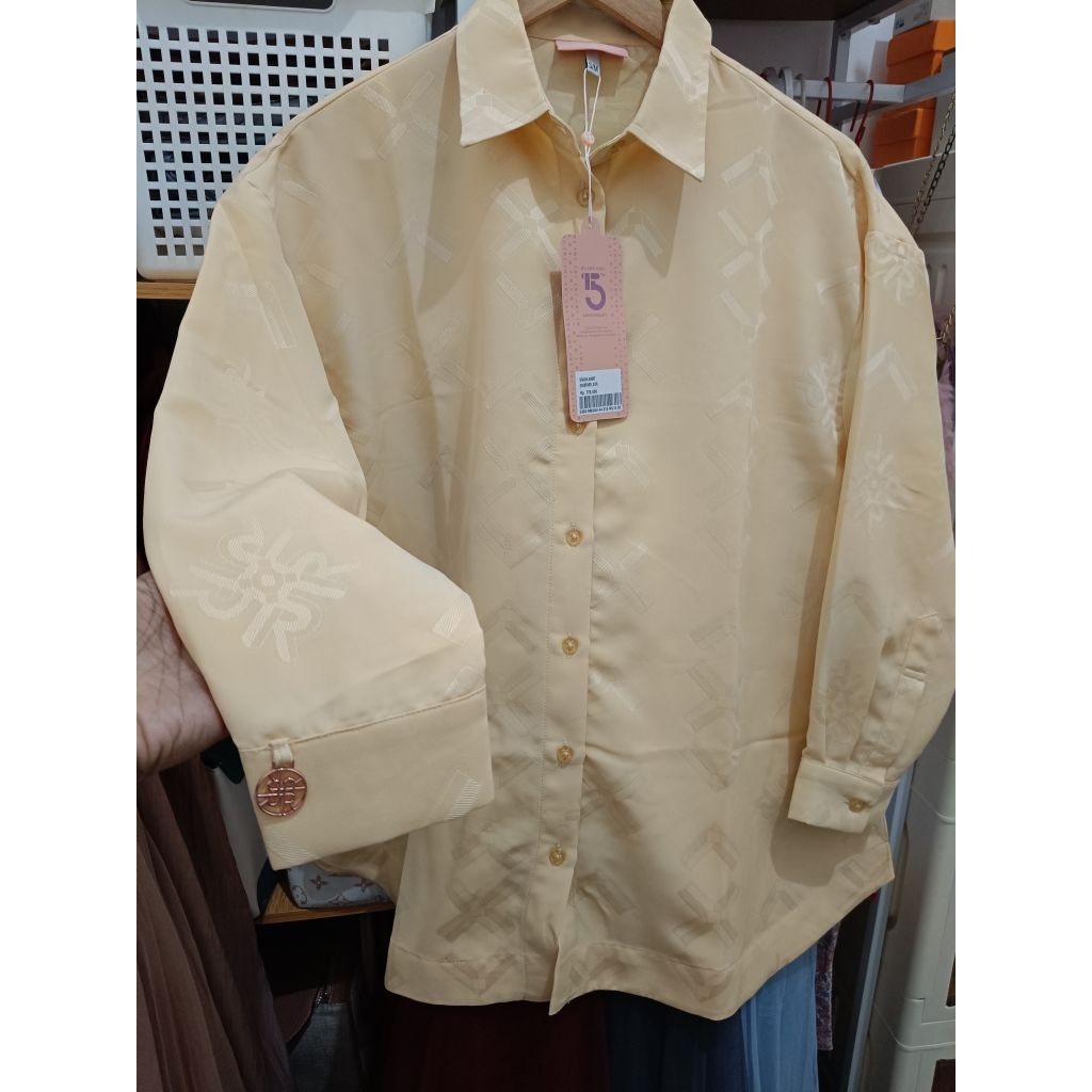 New Stasya Shirt Mustard S/M  Ria Miranda
