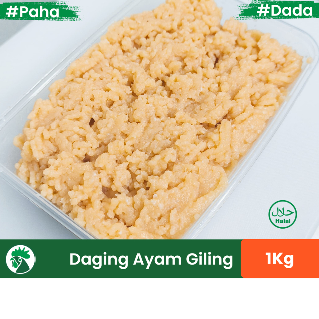 

Daging Ayam Giling - Ayam Dada Paha Giling 1Kg