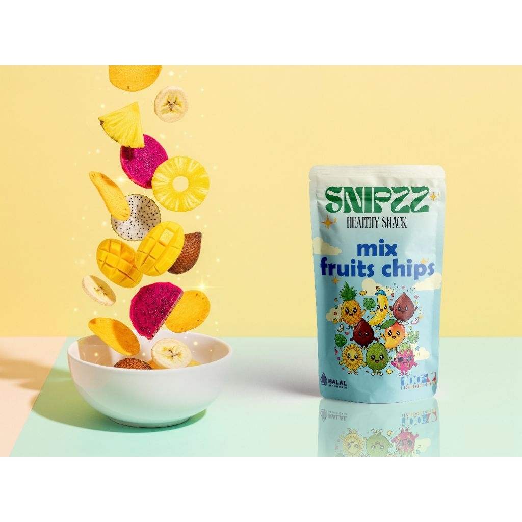 

Snipzz - Mix Fruits (Keripik Buah Mix)