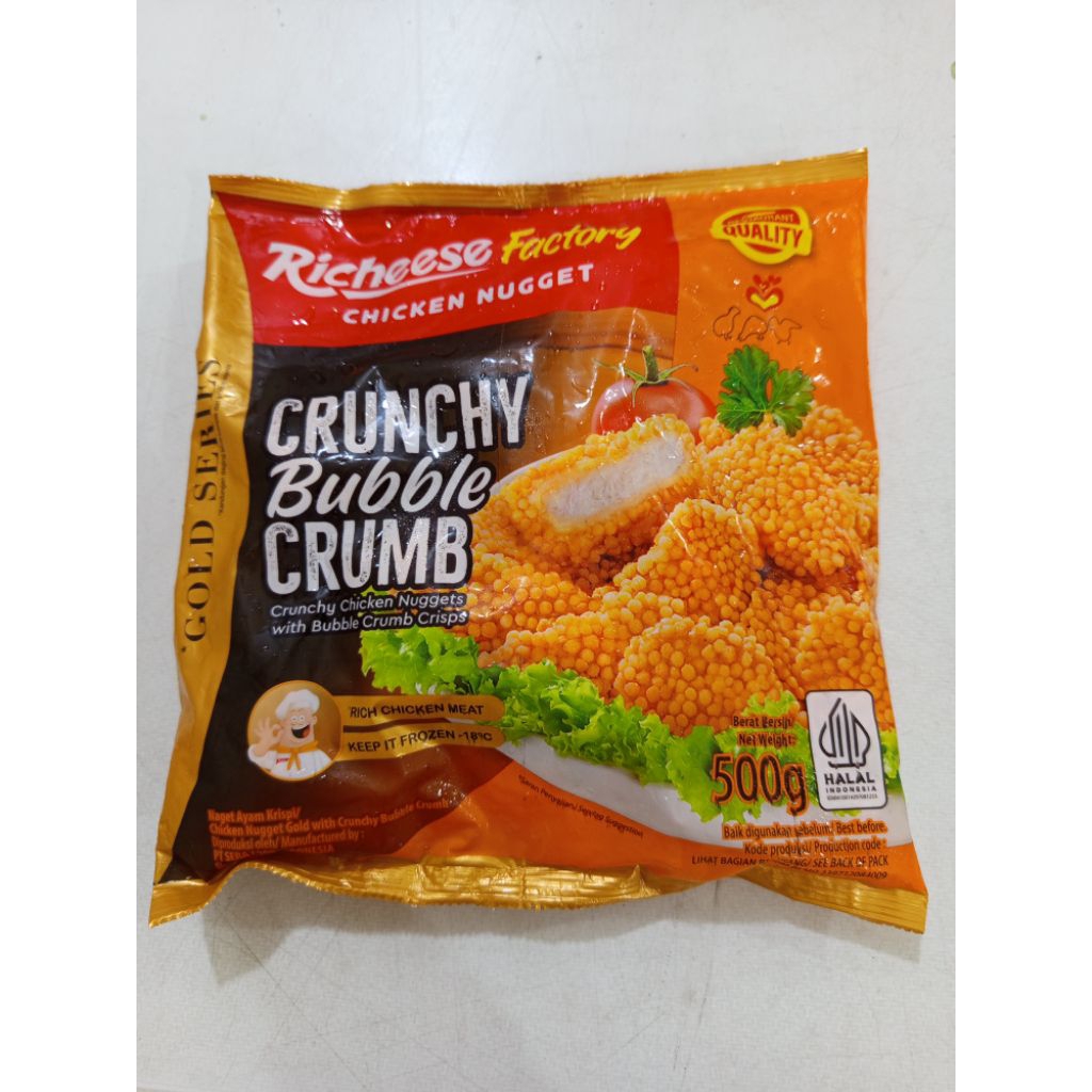 

RICHEESE nugget crunchy 500gram