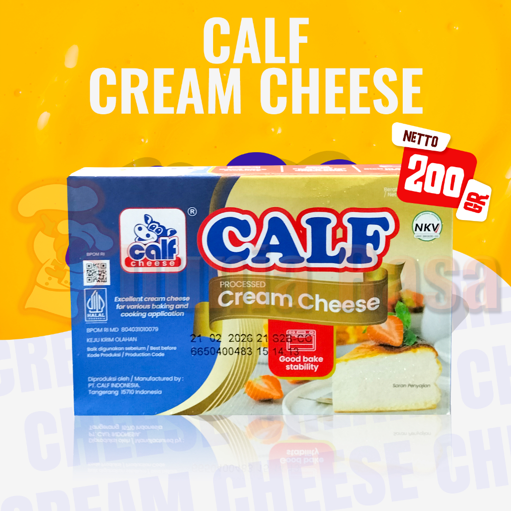 

Calf Processed Cream Cheese 200g