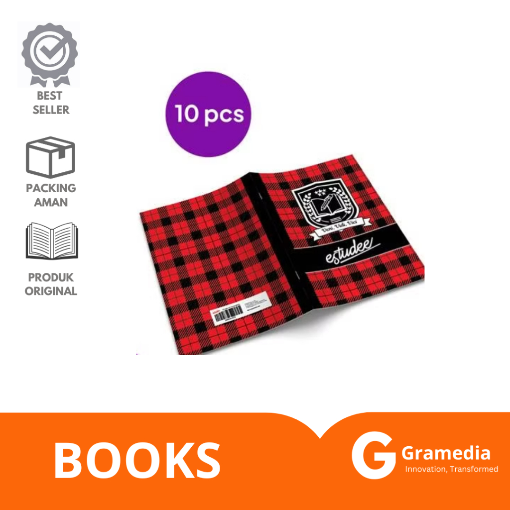 

Gramedia Lampung - Estudee I B5 Tartan Merah Isi 10