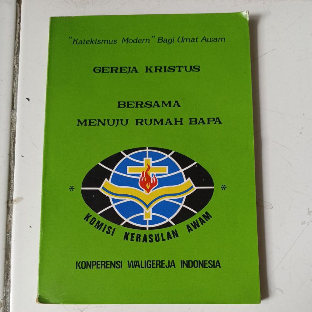 Buku gereja Kristus Bersama menuju rumah bapa