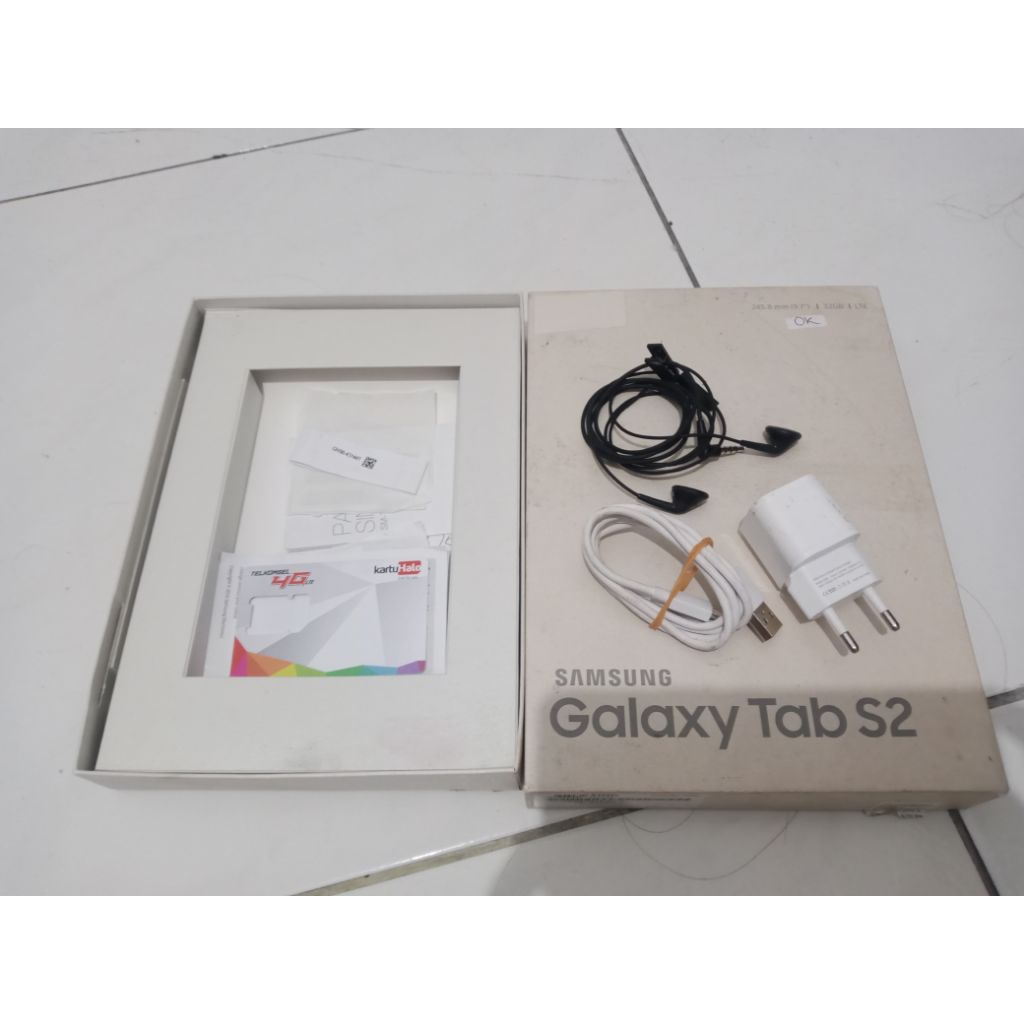 Dus Box Samsung Tab S2 9.7inch original (bekas)