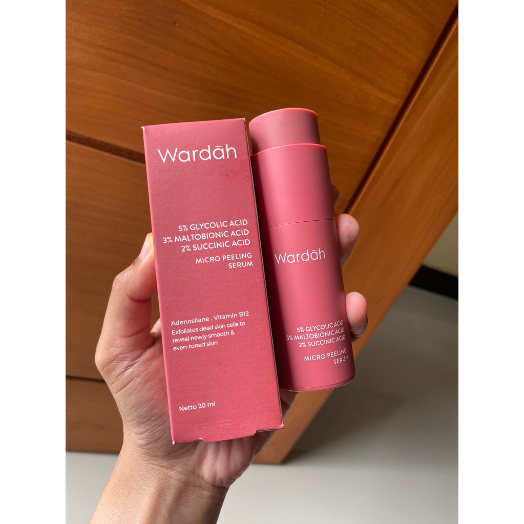 wardah peeling serum