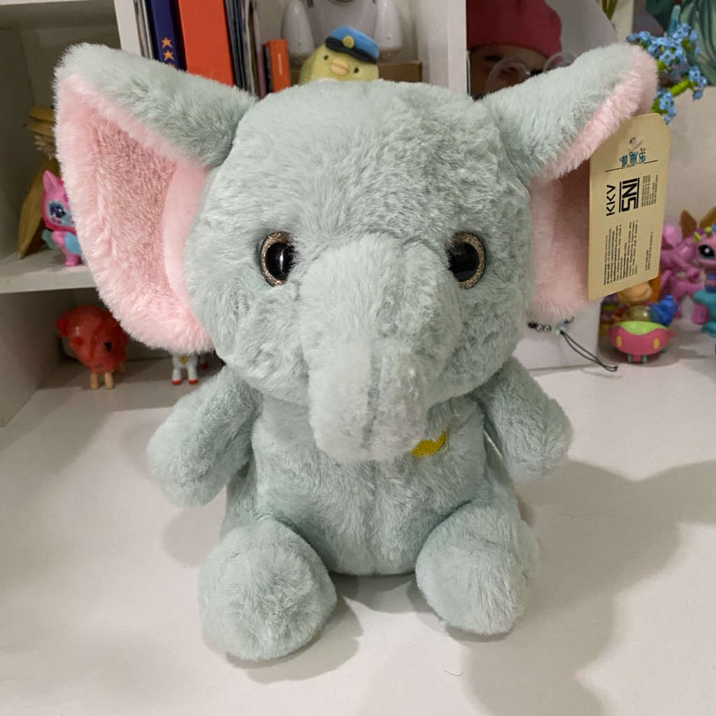 Boneka gajah kkv with new tag