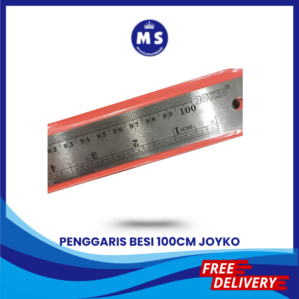

PENGGARIS BESI 100CM JOYKO