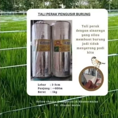 Tali perak pengusir burung