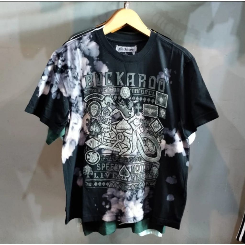 kaos Buckaroo vintage American motorcl original