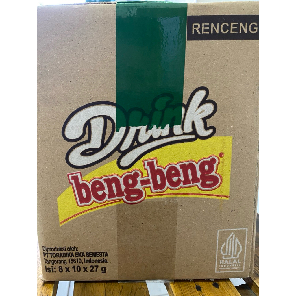 

drink beng beng 1 carton isi 8 renceng 80 /sahset