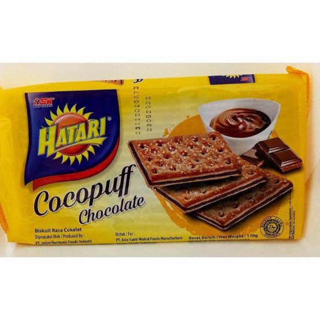 

Hatari Cocopuff Chocolate 170 g