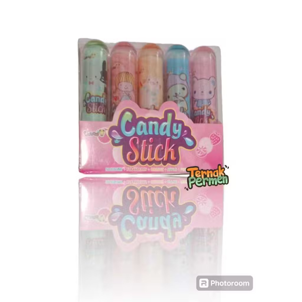 

LUVMI PERMEN LIPSTIK PINK BOX ISI 30 PCS