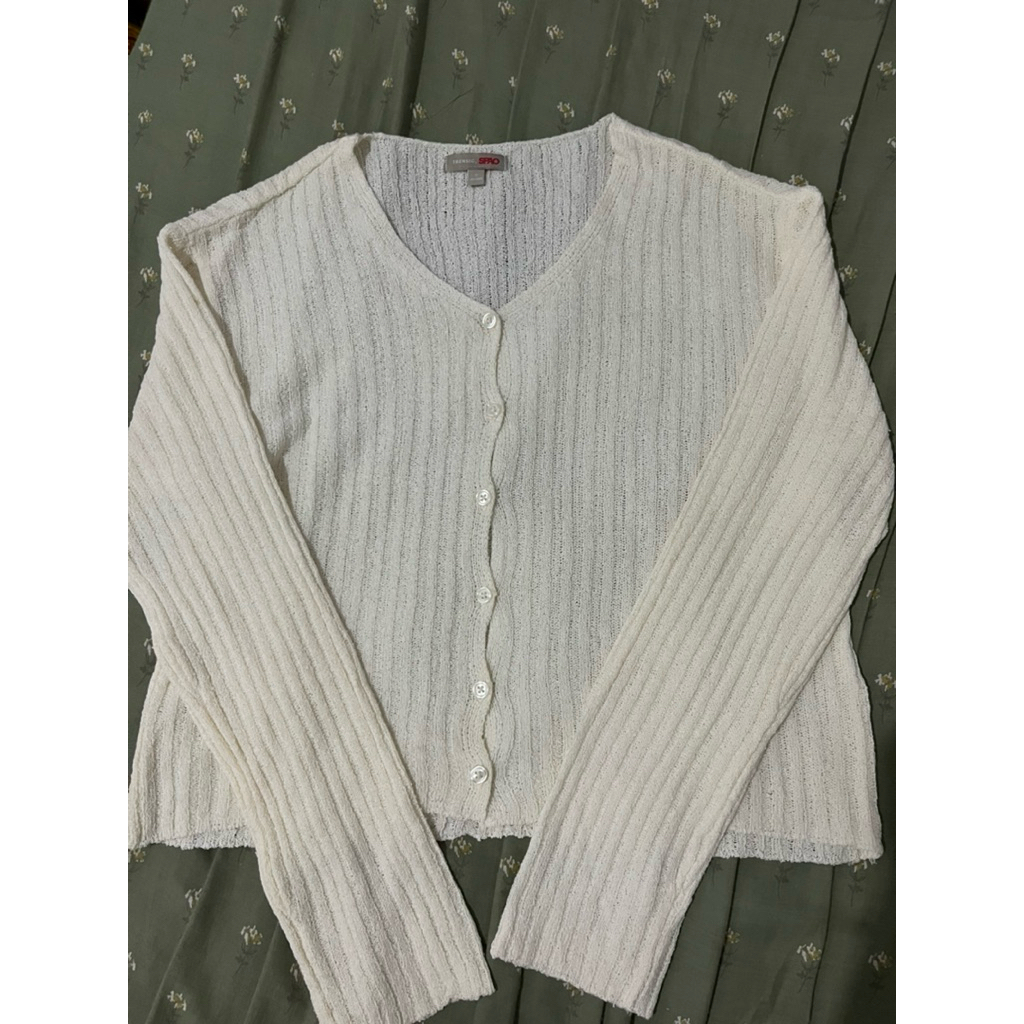 cardigan spao textured