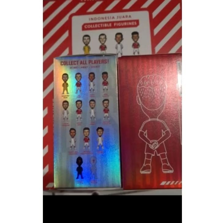 Blind box figure timnas players