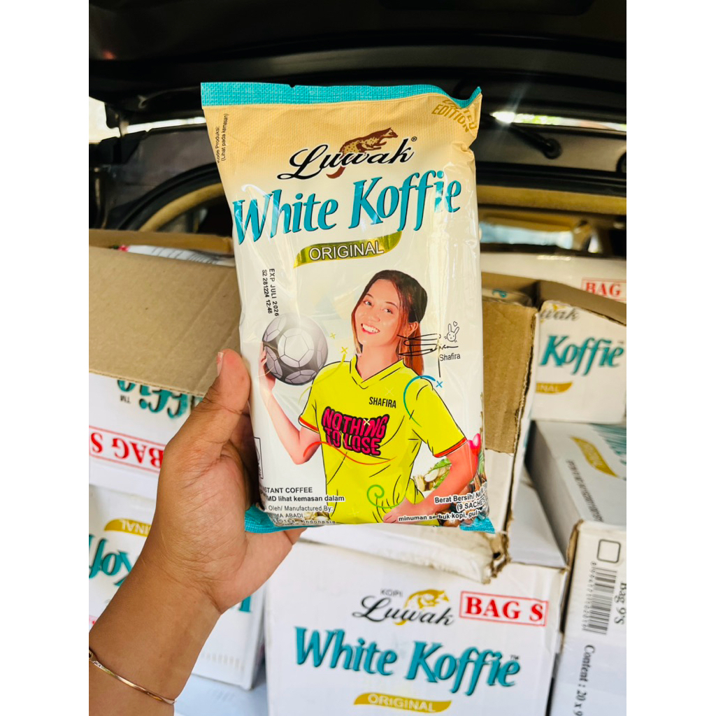 

luwak white coffe isi 9 sachet x20gr