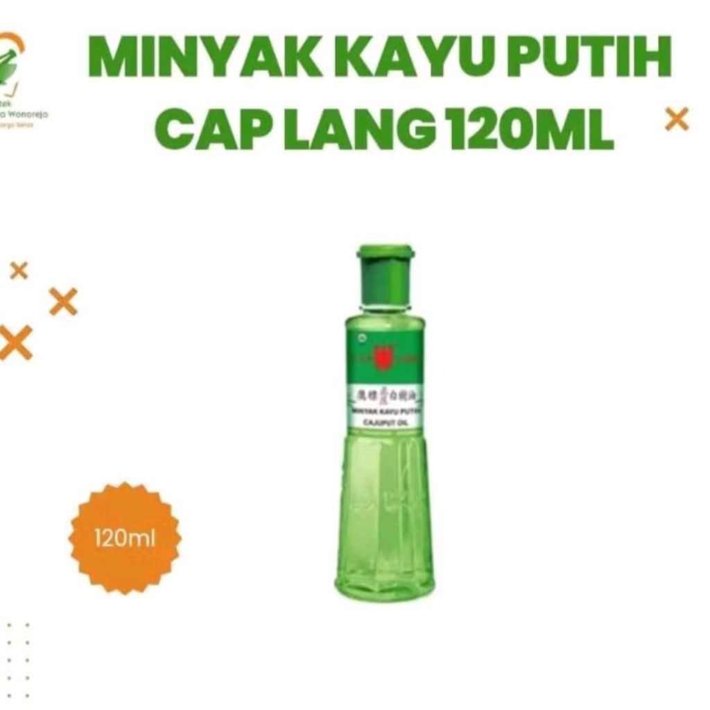 Cap Lang Minyak Kayu Putih Cap Lang 120ml - Produk 120ml