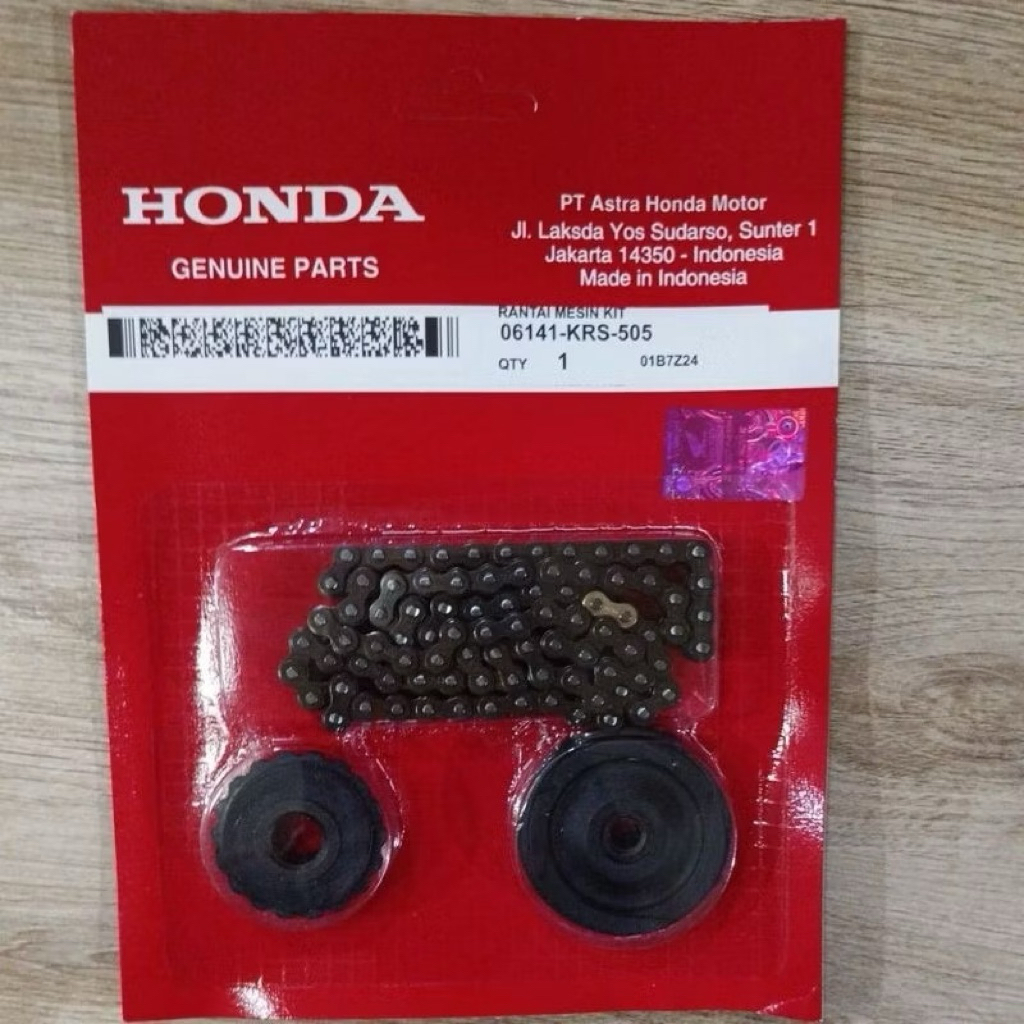 RANTAI KETENG SET MOTOR HONDA SUPRA FIT NEW 06141-KRS-505