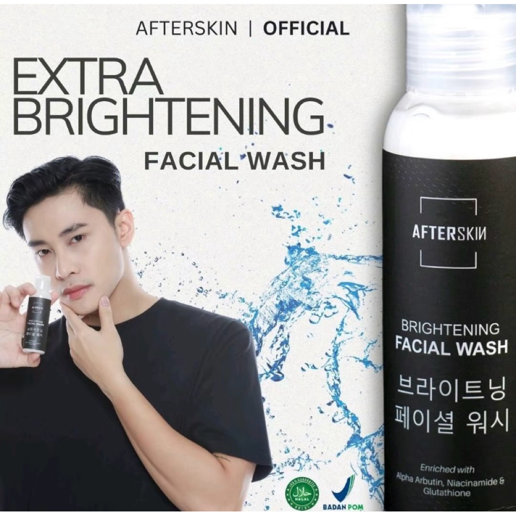 (SKIN CARE PRIA) AFTERSKIN WHITENING SERUM COLLAGEN PEMUTIH WAJAH SERUM PEMUTIH WAJAH PRIA