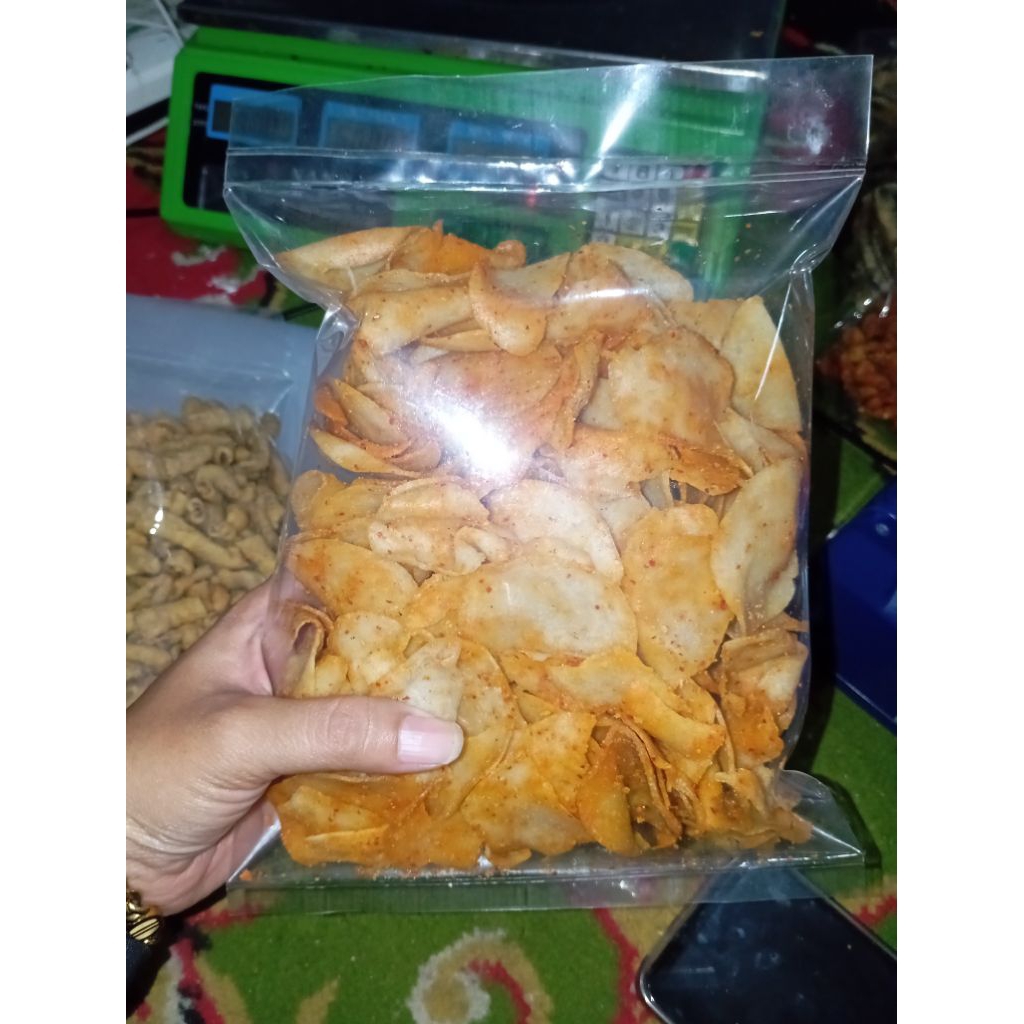 

MORING/KERIPIK MOLRING berat 220gr