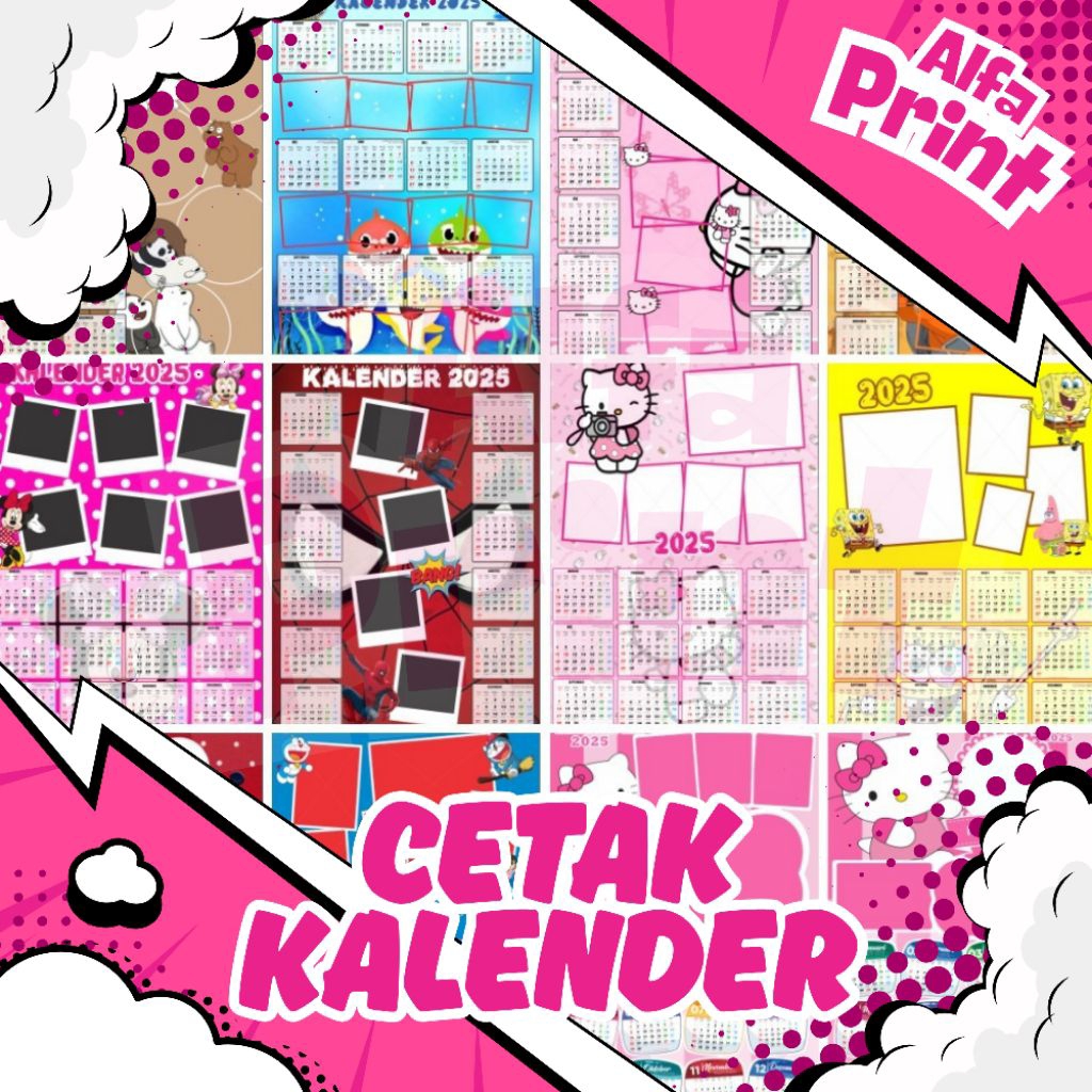 

Cetak Kalender 1 Lembar 12 Bulan AWET ANTI BERUBAH WARNA