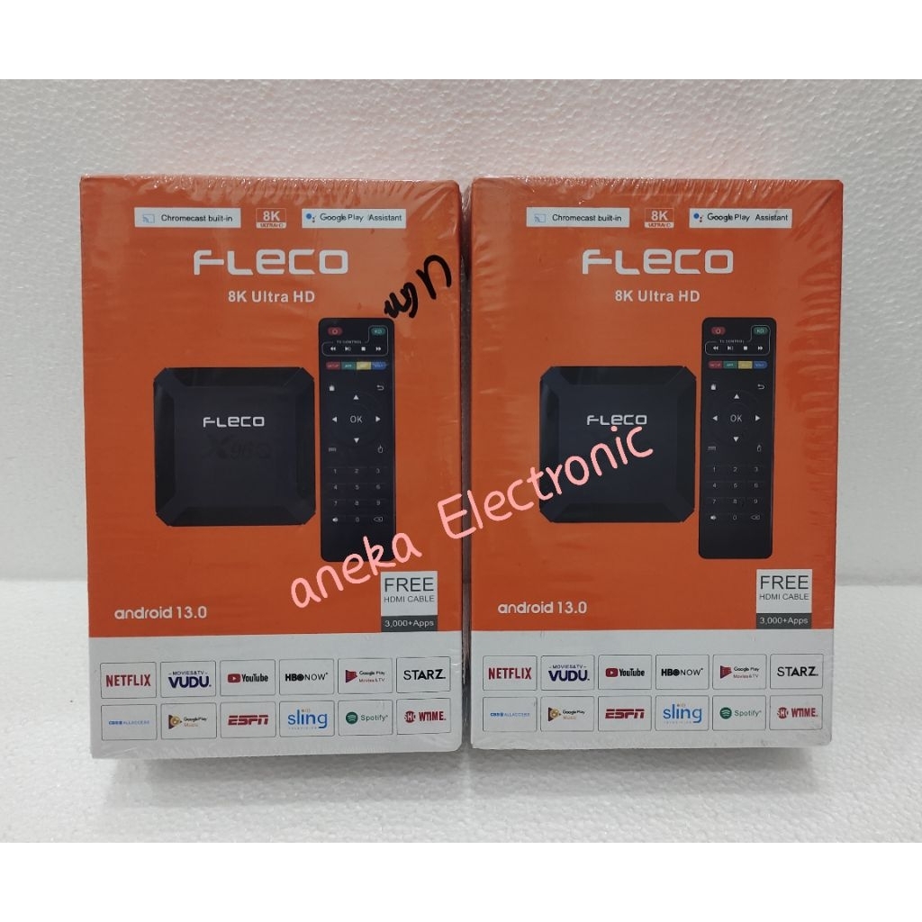 FLECO X96Q ANDROID BOX 13.0 8K 5G ULTRA HD 2GB/16GB