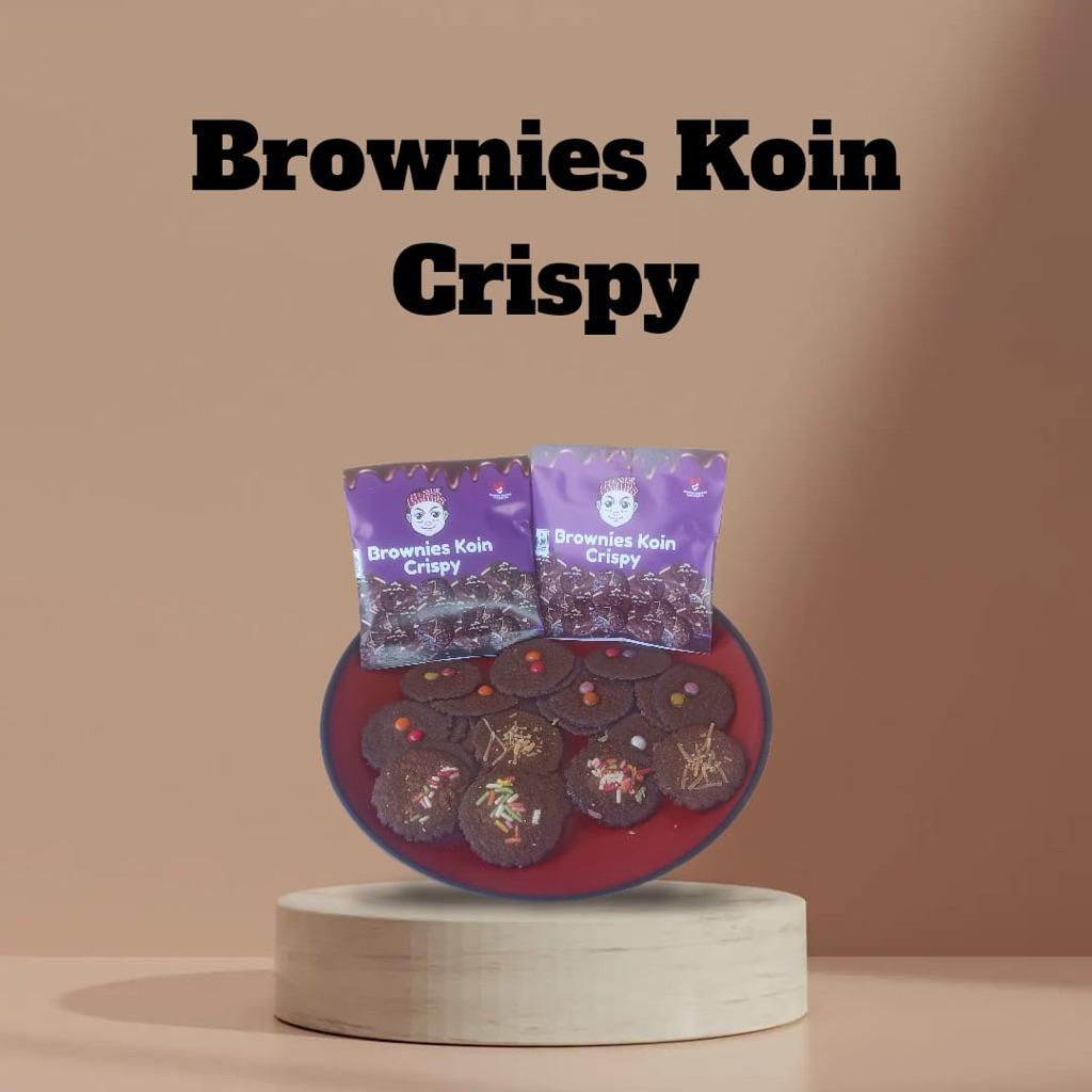 

Brownies Koin Crispy