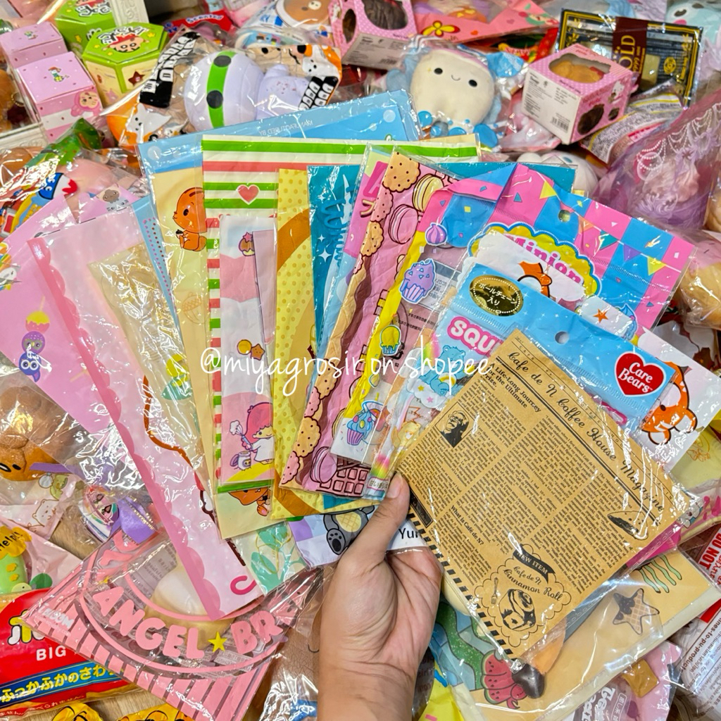 OP Squishy Original Packaging Plastik Squishy Ori Miyagrosir Preloved