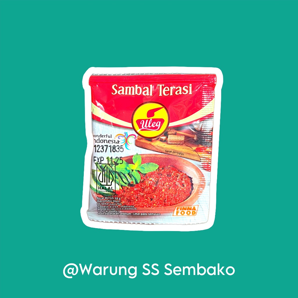 

Finna Sambel Terasi Uleg 1 sachet