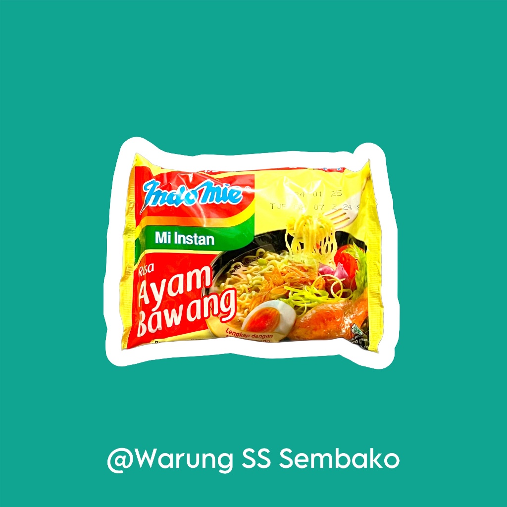 

Indomie Mi Instan Rebus Rasa Ayam Bawang 1 pcs