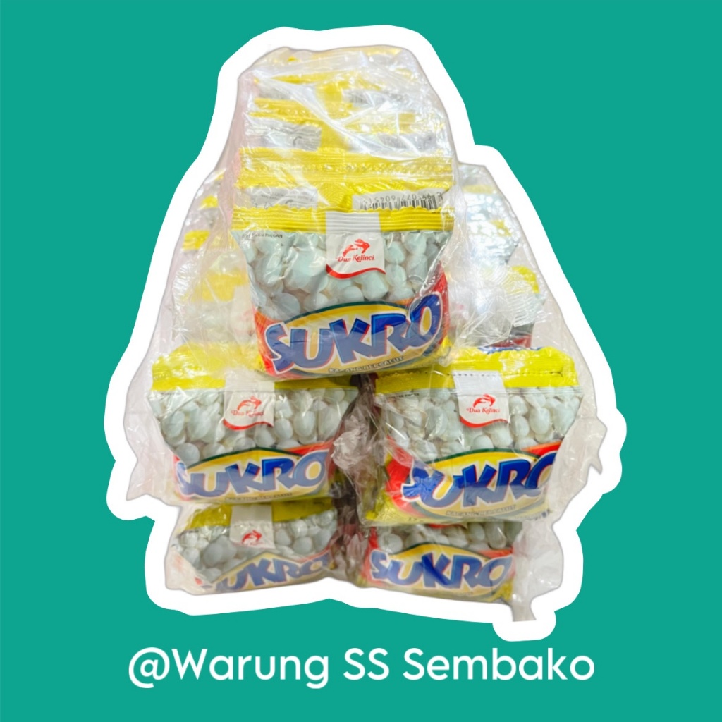 

Dua Kelinci Kacang Sukro Original 1 renceng isi 10 pcs